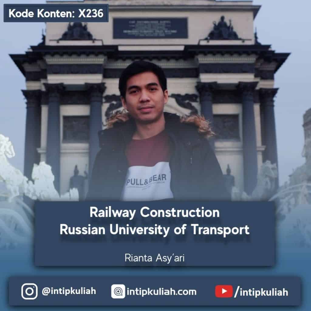 Teknik Kereta Api Russian University of Transport (Rian)