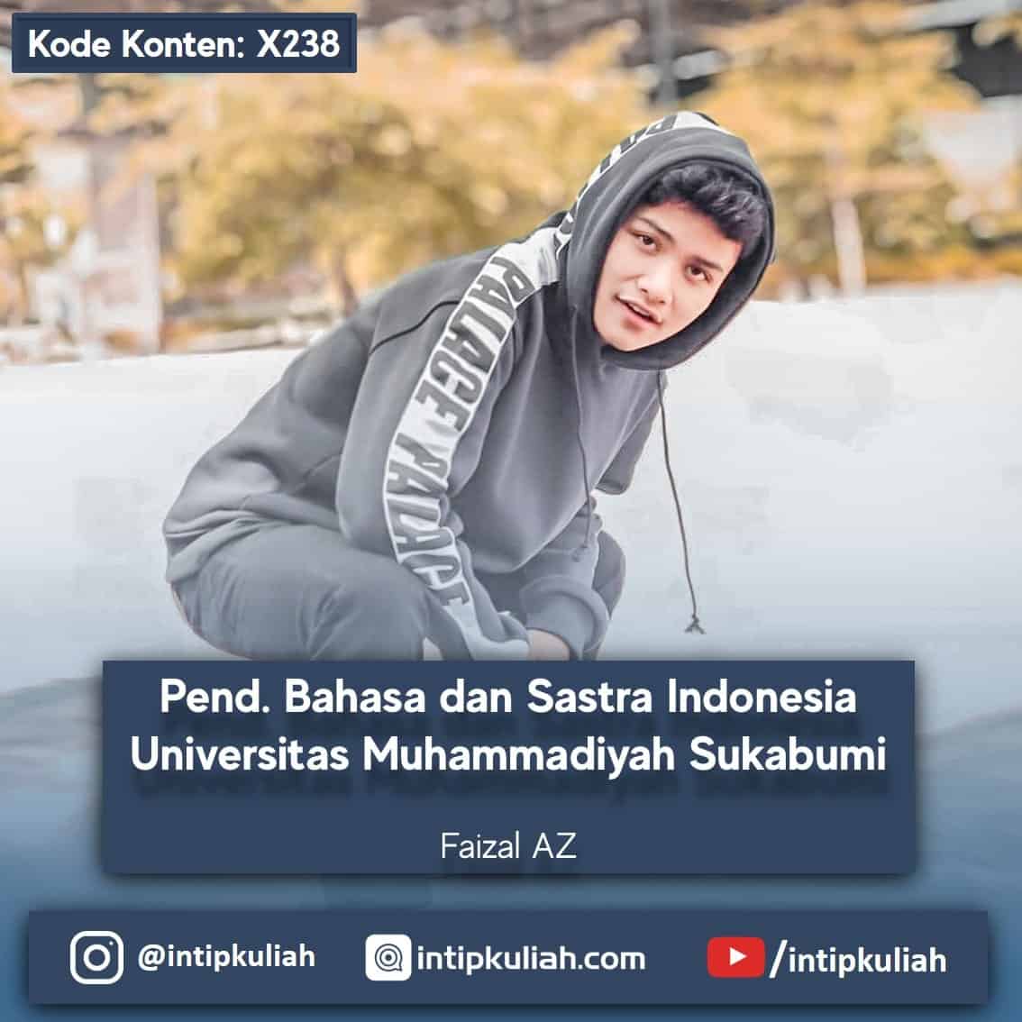 Pendidikan Bahasa dan Sastra Indonesia Universitas Muhammadiyah Sukabumi (Faisal)