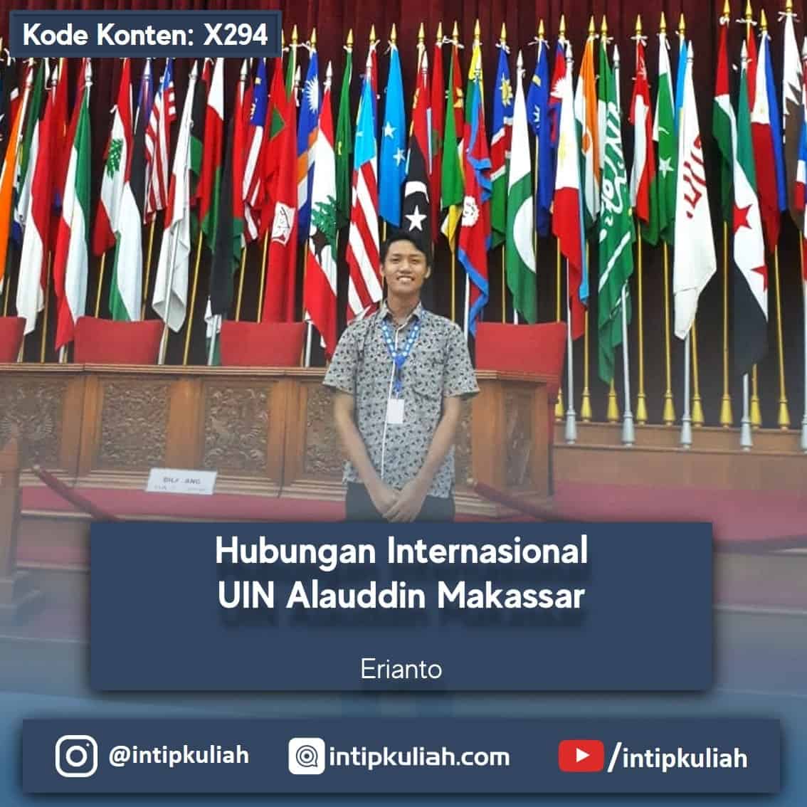 Hubungan Internasional UIN Alauddin Makassar (Erianto)