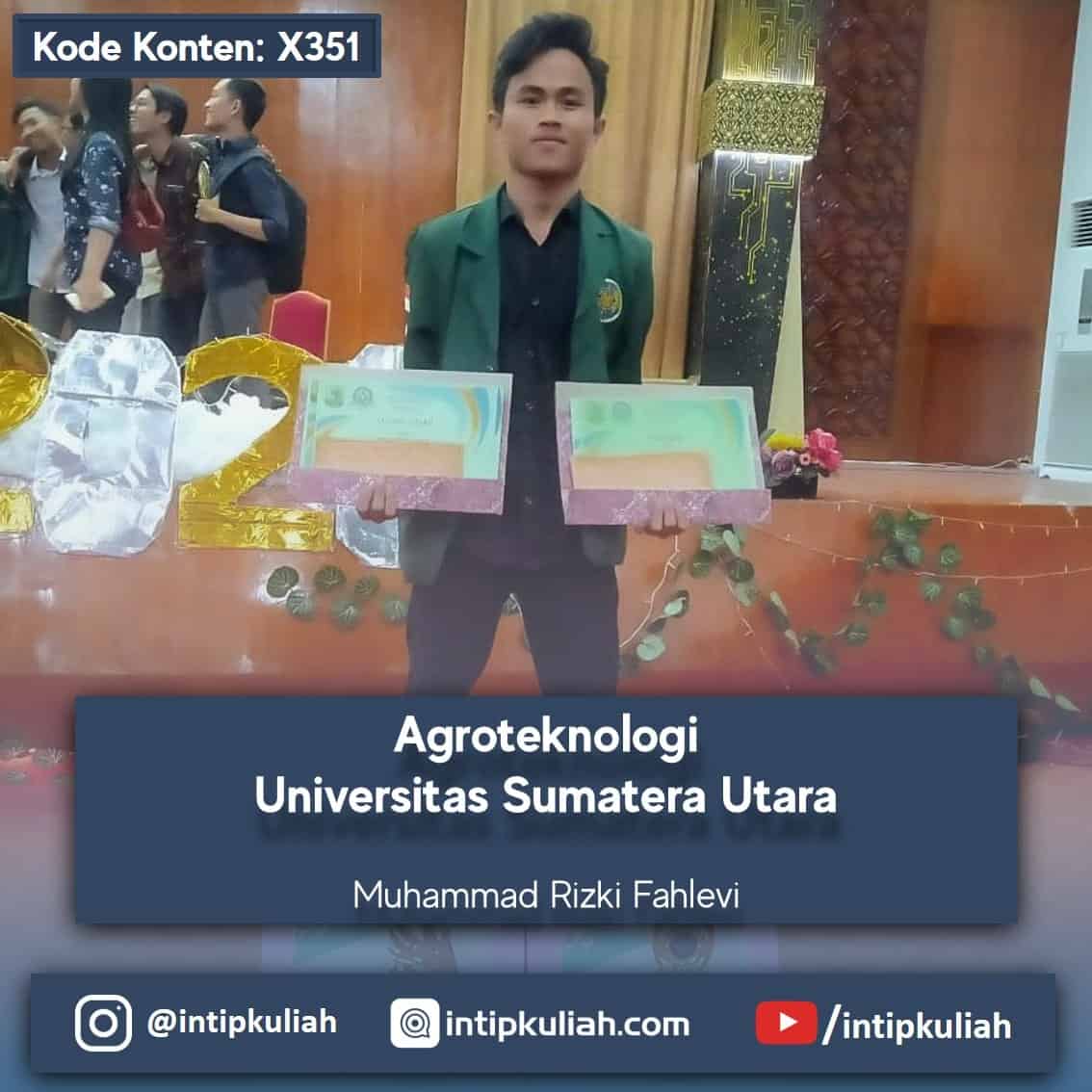 Agroteknologi Universitas Sumatera Utara (Fahlevi)