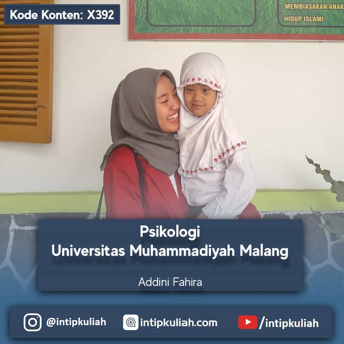 Psikologi Universitas Muhammadiyah Malang (Rara) - Intip Kuliah