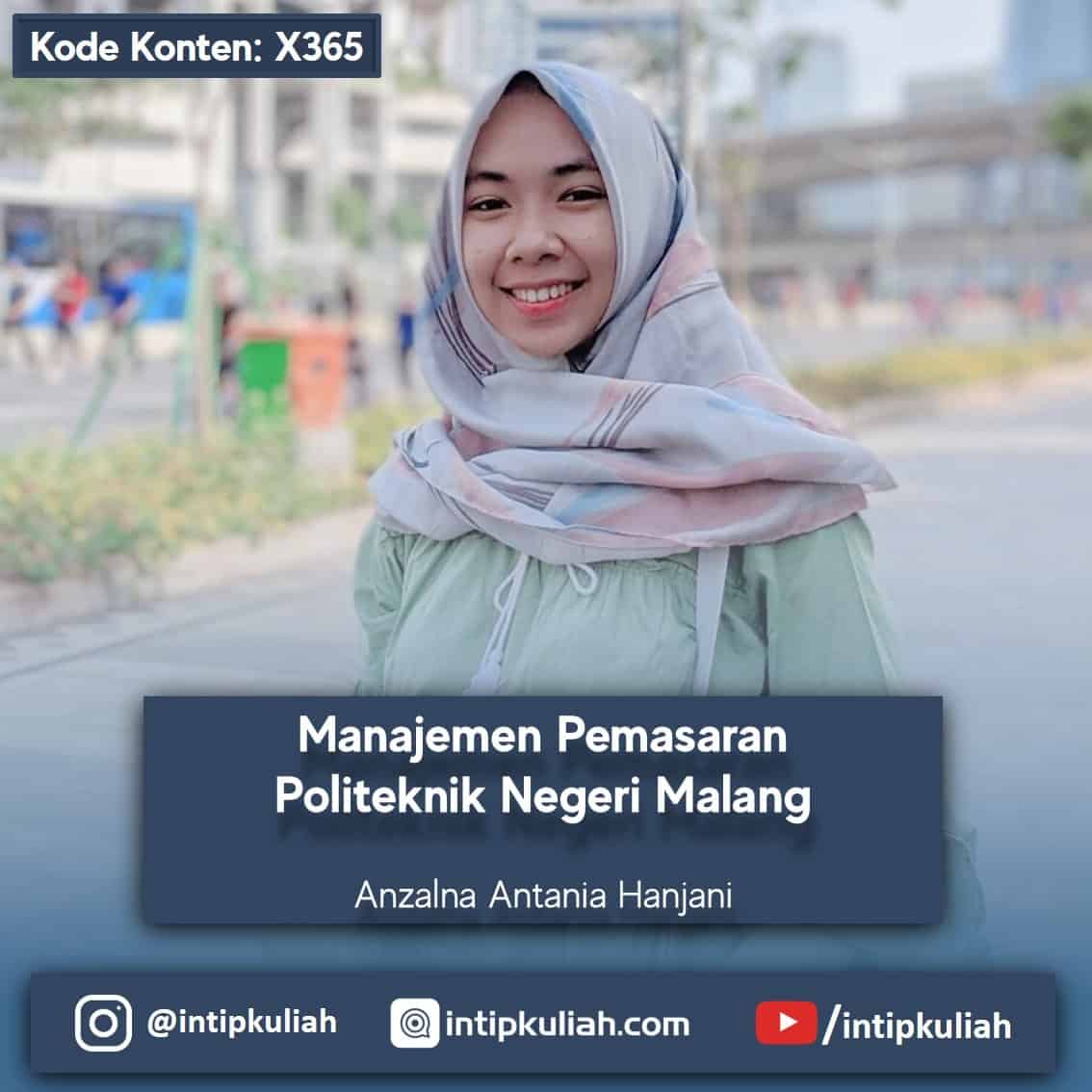 Manajemen Pemasaran Politeknik Negeri Malang (Antania)