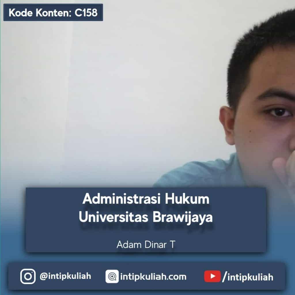 Administrasi Hukum Universitas Brawijaya (Adam)