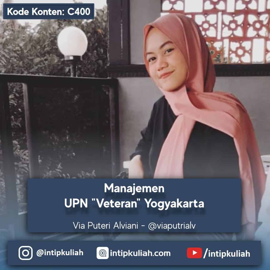 Manajemen UPN Veteran Yogyakarta (Via)