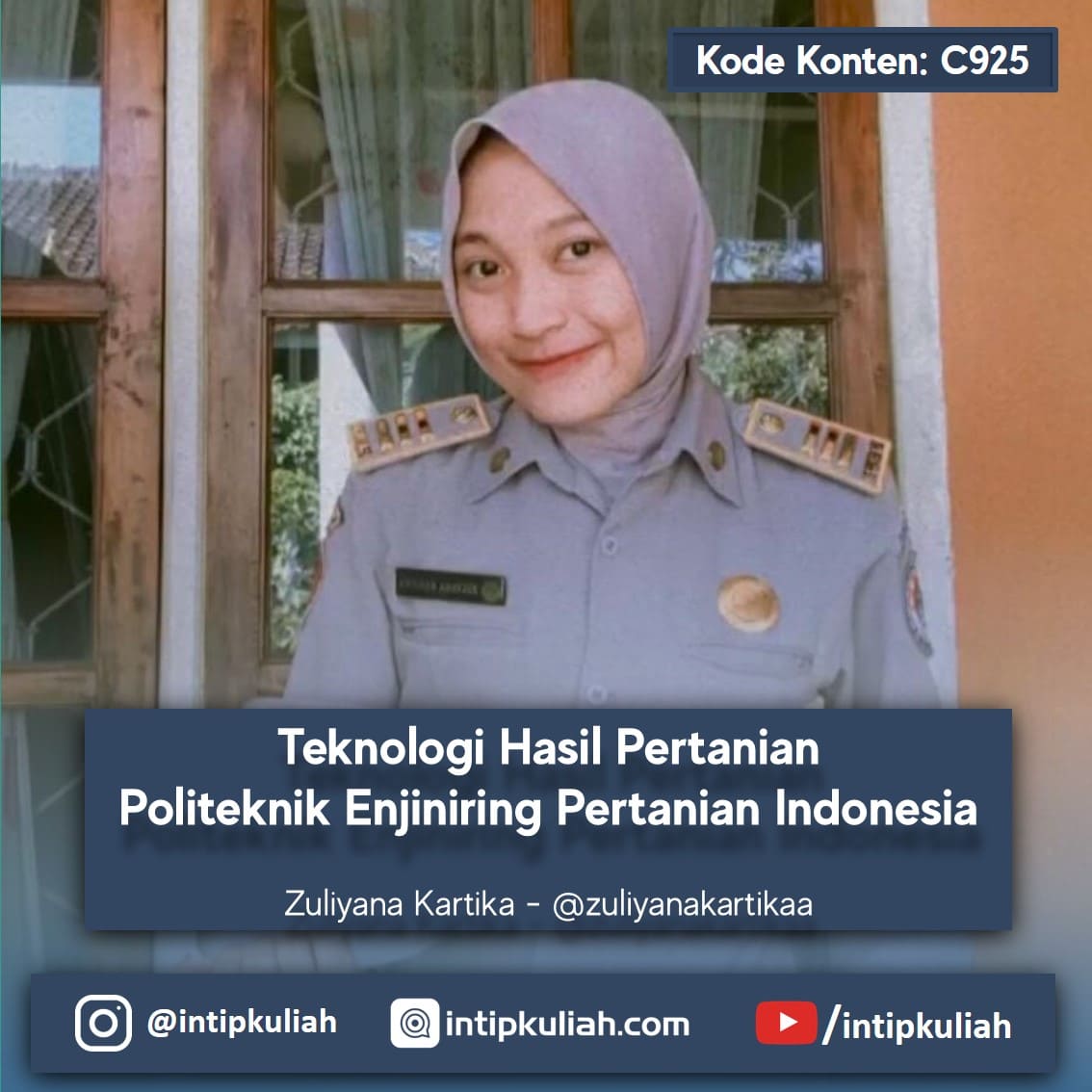 Teknologi Hasil Pertanian Politeknik Enjiniring Pertanian Indonesia (Zuliyana)